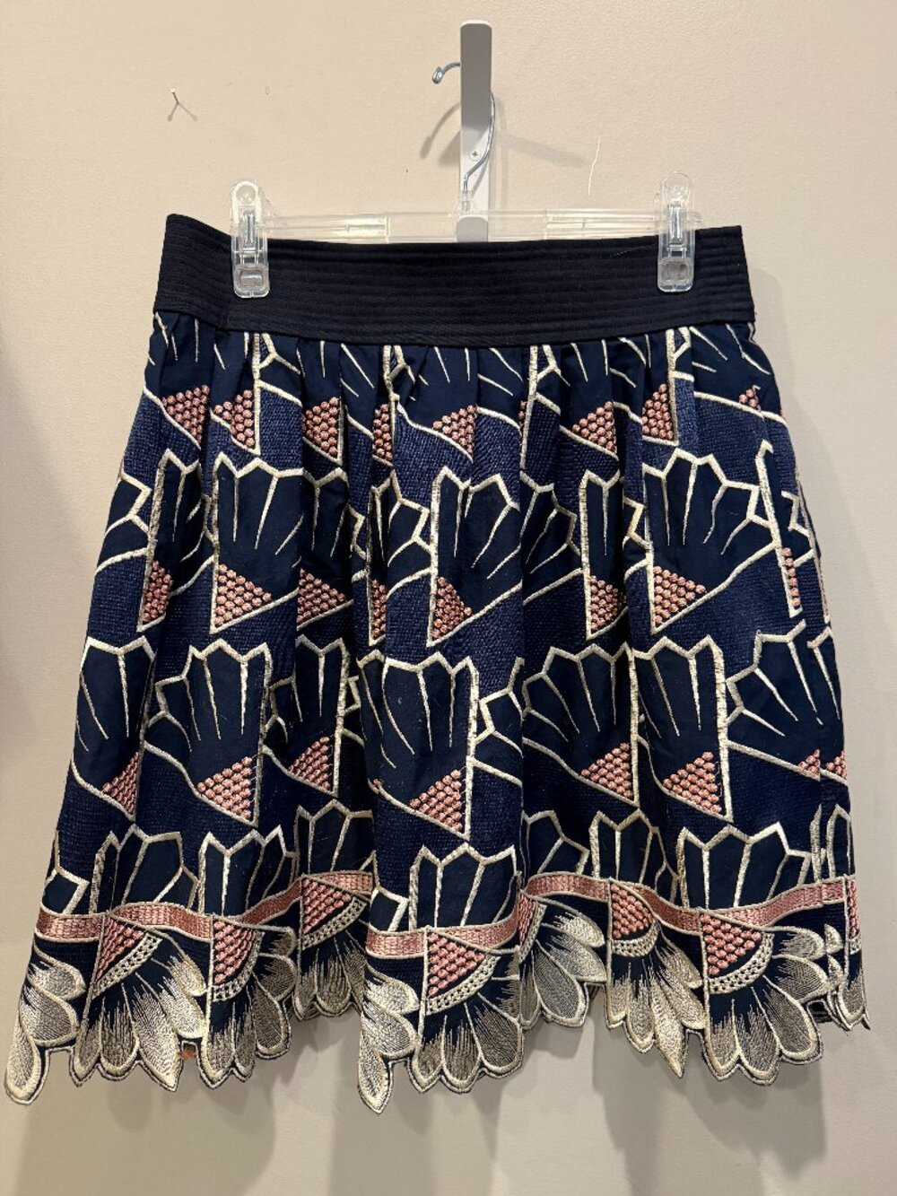 Anthropologie London - Lauren Moffatt Embroidered Skirt — Size 2-4